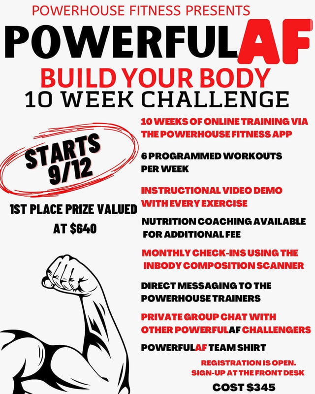 10 week fitness challenge offered at Powerhouse fitness in Casa Grande AZ.